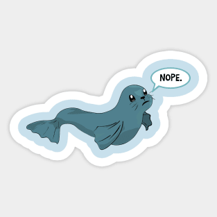 Seal of Disapproval Sticker